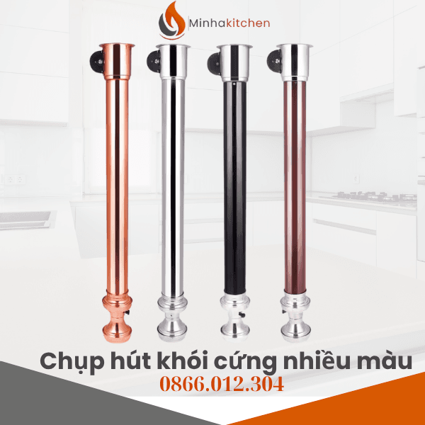 Ống Hút Mùi Bếp Nướng BBQ- Ống hút khói, hút mùi bếp nướng BBQ tại bàn