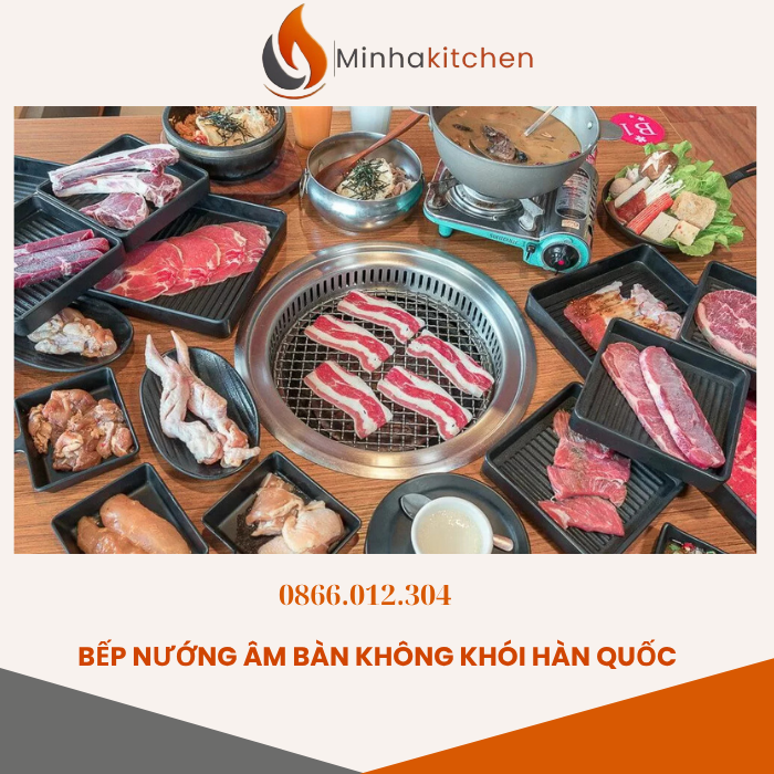 Trong các mô hình nhà hàng BBQ hay quán nướng hiện nay, bếp nướng than hoa hút âm đang trở thành lựa chọn hàng đầu nhờ khả năng giảm khói hiệu quả và giữ trọn hương vị nướng truyền thống. Tuy nhiên, để sử dụng bếp đúng cách, đảm bảo an toàn – tiết kiệm – ít khói, không phải ai cũng biết. Trong bài viết này, chuyên gia thiết bị bếp từ Minhakitchen sẽ hướng dẫn bạn cách sử dụng bếp nướng than hoa hút âm an toàn và hiệu quả nhất.