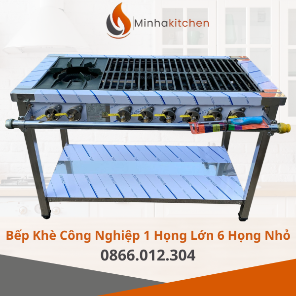 Bài viết này sẽ giới thiệu đến bạn địa chỉ chuyên bán Bếp Gas Khè Công Nghiệp Hàn Quốc 1 Họng Lớn 6 Họng Nhỏ chính hãng, chất lượng cao, giúp tối ưu hóa không gian và chi phí vận hành cho gian bếp của bạn.