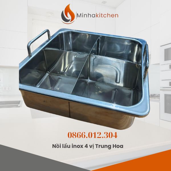 Nếu bạn đang tìm mua nồi lẩu inox 4 ngăn Hadilao tại Hà Nội cho nhà hàng hay gia đình đỏng người, hãy ghé thăm Minhakitchen – địa chỉ cung cấp thiết bị bếp uy tín và chính hãng.