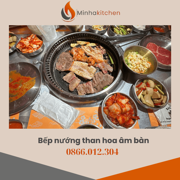 Trong thị trường ẩm thực đang ngày càng cạnh tranh, việc lựa chọn bếp nướng phù hợp đóng vai trò quyết định đến sự thành công của quán nướng. Một trong những thiết bị được đánh giá cao nhất hiện nay chính là bếp nướng than hoa không khói hút âm Hàn Quốc – lựa chọn số 1 của nhiều quán nướng cao cấp lẫn bình dân. Vậy khách hàng thực sự yêu thích điều gì ở dòng bếp này? Hãy cùng Minhakitchen khám phá góc nhìn thực tế từ chính người dùng để hiểu rõ lý do khiến loại bếp này trở thành "trái tim" của nhiều mô hình nhà hàng BBQ.