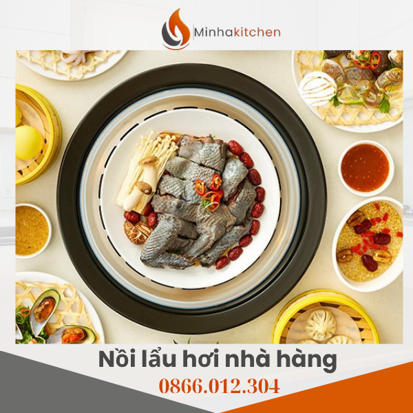 Nồi lẩu hơi nước nhà hàng không chỉ là một thiết bị nấu nướng tiện lợi mà còn là “vũ khí chiến lược” giúp các nhà hàng nâng cao chất lượng món ăn, tạo điểm nhấn trong trải nghiệm thực khách. Với thiết kế hiện đại và công nghệ hấp thủy nhiệt, nồi lẩu hơi nhà hàng giá tốt từ Minhakitchen là lựa chọn lý tưởng để phục vụ các món lẩu & hấp cao cấp, vừa ngon miệng, vừa tốt cho sức khỏe. Dưới đây là 7 món lẩu và món hấp tuyệt vời bạn có thể đưa vào thực đơn khi sử dụng nồi lẩu hơi nước trong mô hình buffet hoặc nhà hàng chuyên nghiệp.