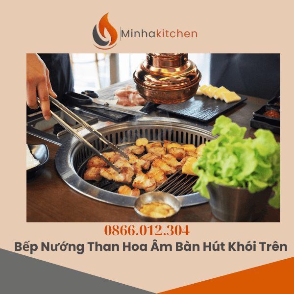 Bếp nướng than hoa hút khói dương đang là lựa chọn hàng đầu cho các quán nướng hiện đại nhờ khả năng giảm khói hiệu quả, giữ nguyên hương vị BBQ truyền thống mà vẫn đảm bảo không gian sạch sẽ, thoáng đãng. Tuy nhiên, để nướng thịt ngon, mềm, không bị khét trên loại bếp này, bạn cần có kỹ thuật đúng. Dưới đây là 5 mẹo vàng giúp bạn và khách hàng có trải nghiệm BBQ tuyệt hảo – thơm ngon, không cháy khét, không mất mùi vị nguyên bản.