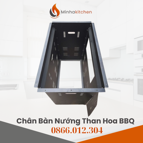Vì sao nhà hàng lẩu nướng nên dùng chân bàn chuyên dụng? Không giống chân bàn gia đình hay quán ăn thông thường, chân bàn lẩu nướng BBQ được thiết kế để đáp ứng: Tải trọng lớn (bếp âm + nồi lẩu + đồ ăn) Nhiệt độ cao từ bếp than, bếp gas, bếp từ Tần suất sử dụng liên tục mỗi ngày Yêu cầu thẩm mỹ đồng bộ không gian nhà hàng 👉 Đây là lý do các quán lẩu nướng chuyên nghiệp không dùng chân bàn dân dụng mà chuyển sang chân bàn hộp sắt chuyên dụng.