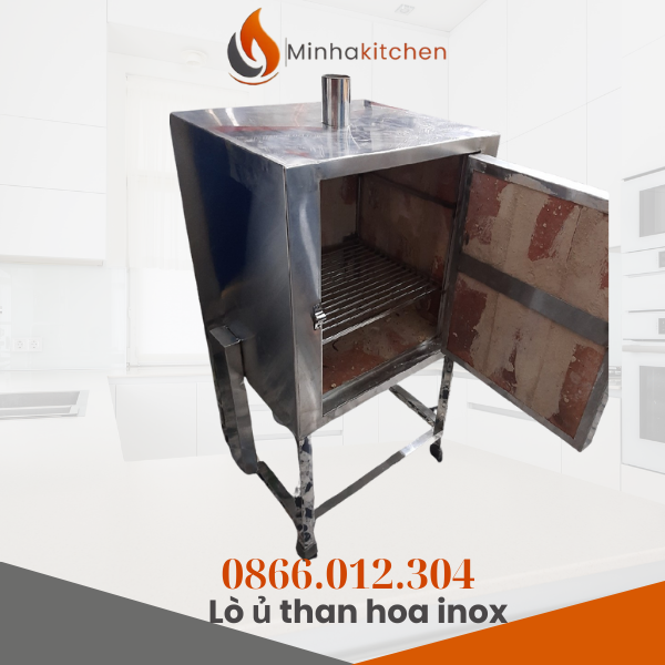 Lò Ủ Than Hoa Là Gì? Vì Sao Nhà Hàng BBQ Nên Sử Dụng? Lò ủ than hoa là thiết bị chuyên dụng dùng để: Mồi than nhanh Giữ than ở trạng thái nóng đỏ, cháy âm Dự trữ than để cấp liên tục cho bếp nướng