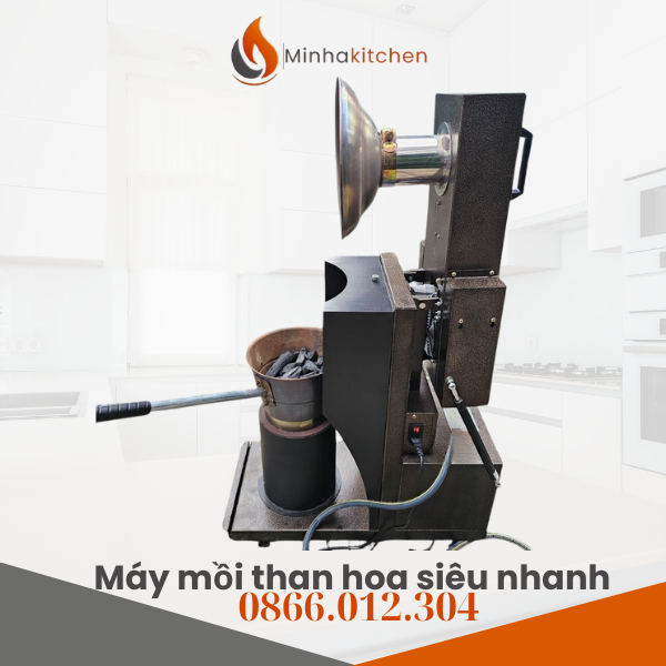 Trong những năm gần đây, các mô hình lẩu nướng than hoa, buffet BBQ, nhà hàng nướng Hàn Quốc ngày càng phát triển mạnh tại Việt Nam. Để phục vụ hàng trăm thực khách cùng lúc, vấn đề mồi than nhanh, an toàn và tiết kiệm trở thành ưu tiên hàng đầu. Và đó chính là lý do mà máy đốt than siêu tốc – còn gọi là máy mồi than siêu nhanh – được các chuỗi nhà hàng lựa chọn nhiều nhất hiện nay.