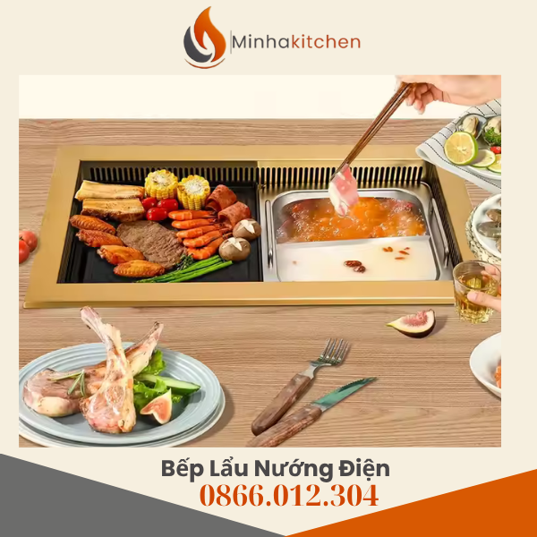 Trong những năm gần đây, ngành F&B tại Việt Nam chứng kiến sự phát triển vượt bậc của mô hình lẩu nướng tại bàn – vừa tiện lợi, vừa mang lại trải nghiệm độc đáo cho thực khách. Trong xu thế đó, sản phẩm bếp lẩu nướng đa năng 2 trong 1 đang trở thành lựa chọn tối ưu cho các chủ đầu tư nhà hàng muốn tiết kiệm chi phí, tối ưu không gian và gia tăng trải nghiệm thực khách.