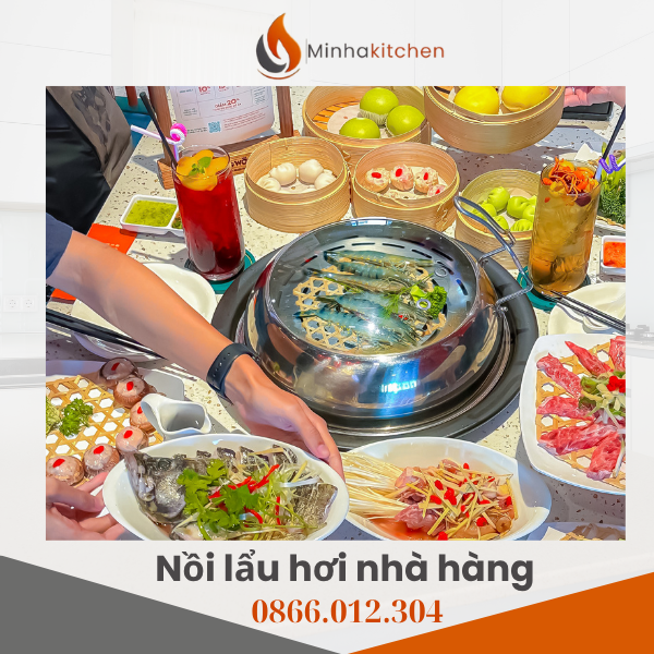 Với thị trường ẩm thực ngày càng cạnh tranh, các nhà hàng buffet không ngừng đổi mới để tạo dấu ấn và thu hút thực khách. Một trong những xu hướng nổi bật hiện nay là ứng dụng nồi lẩu hơi nước nhà hàng vào mô hình buffet – không chỉ mang lại trải nghiệm ăn uống mới lạ mà còn giúp tối ưu vận hành và nâng cao chất lượng món ăn.