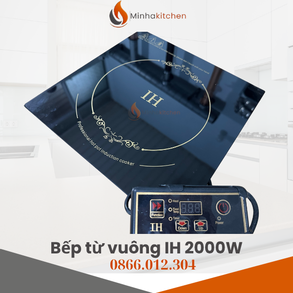 Bếp Từ Lẩu Vuông IH 2000W – Lựa Chọn Gọn Gàng & Hiện Đại Cho Nhà Hàng Bếp Từ Lẩu Vuông IH 2000W đang dần trở thành giải pháp thay thế hoàn hảo cho các dòng bếp gas truyền thống tại nhà hàng lẩu và mô hình buffet. Với kiểu dáng vuông vắn sang trọng, công suất mạnh mẽ và tính năng an toàn, thiết bị này giúp tối ưu hiệu quả vận hành trong mọi không gian bếp ăn chuyên nghiệp. Tuy nhiên, để sử dụng đúng cách, đảm bảo an toàn và kéo dài tuổi thọ thiết bị, bạn cần nắm rõ một số lưu ý quan trọng trước khi sử dụng bếp từ lẩu vuông IH 2000W.
