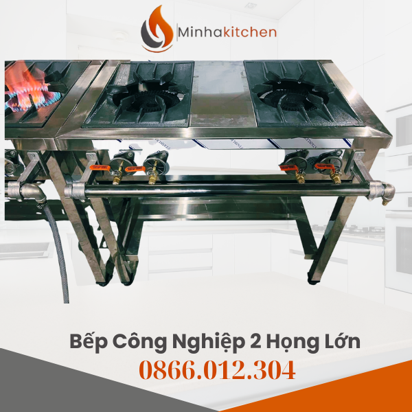Trong các nhà hàng Hàn Quốc, quán ăn bình dân hay bếp công nghiệp, nhu cầu nấu nướng nhanh, mạnh, tiết kiệm nhiên liệu luôn được đặt lên hàng đầu. Và Bếp Hàn Quốc 2 Họng Lớn chính là lựa chọn hoàn hảo để đáp ứng yêu cầu đó. Với thiết kế 2 vùng nấu, mỗi vùng có 2 vòng lửa cùng khả năng điều chỉnh ngọn lửa linh hoạt, sản phẩm được nhiều nhà hàng tại Hà Nội tin dùng.