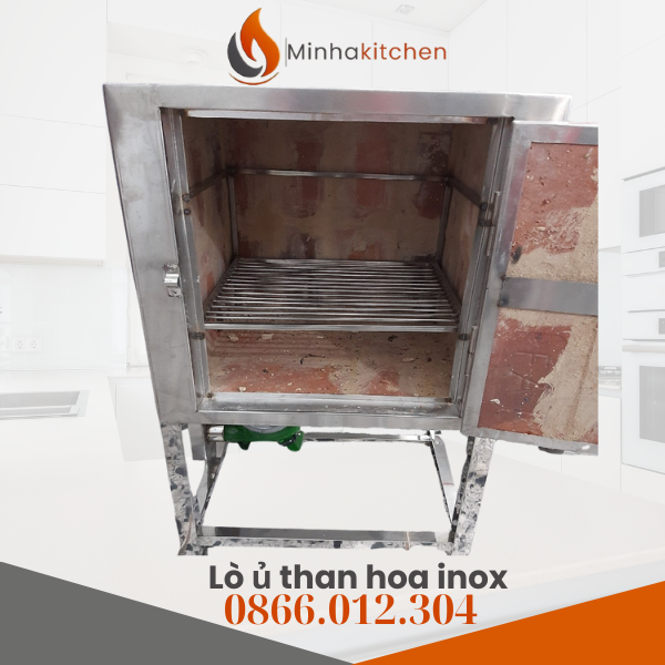 Bạn đang tìm lò ủ than củi inox chất lượng, giá tốt tại Quảng Ninh cho nhà hàng hay quán nướng lẩu? Minhakitchen xin giới thiệu dòng sản phẩm lò ủ than củi inox với thiết kế bền bỉ, giữ nhiệt tốt, hỗ trợ mồi than nhanh chóng, giúp tiết kiệm chi phí và phục vụ khách hàng hiệu quả hơn.