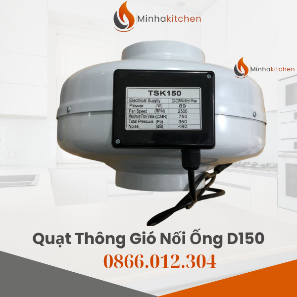 Quạt thông gió nối ống D150 hiện đang là một trong những thiết bị thông gió được nhiều hộ gia đình, nhà hàng, xưởng sản xuất và văn phòng tại Ninh Bình lựa chọn. Với khả năng hút mùi, cấp khí tươi mạnh mẽ cùng thiết kế bền bỉ, dòng quạt này không chỉ mang lại bầu không khí trong lành mà còn giúp bảo vệ sức khỏe và cải thiện hiệu suất làm việc. Bài viết dưới đây sẽ chia sẻ chi tiết về giá bán quạt thông gió nối ống D150 tại Ninh Bình, cũng như các đặc điểm nổi bật của sản phẩm để bạn có thêm thông tin trước khi lựa chọn.