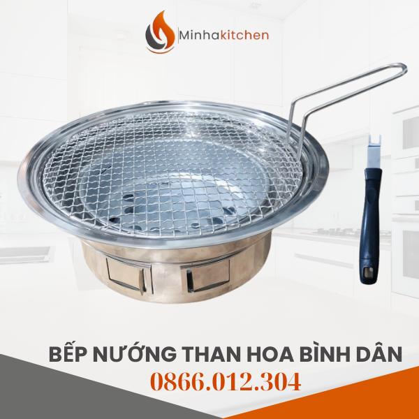 "Lò nướng than hoa vỉa hè" thường là các loại bếp nướng than hoa âm bàn bình dân hoặc bếp nướng ngoài trời làm bằng inox, được thiết kế nhỏ gọn, dễ vệ sinh và phù hợp cho việc kinh doanh quán ăn vỉa hè hoặc sử dụng trong gia đình, dã ngoại.