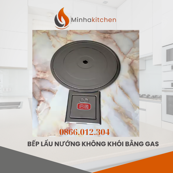 Bếp gas lẩu nướng âm bàn chính là giải pháp "2 trong 1" hoàn hảo, giúp tối ưu không gian và mang lại trải nghiệm ẩm thực sang trọng cho thực khách.