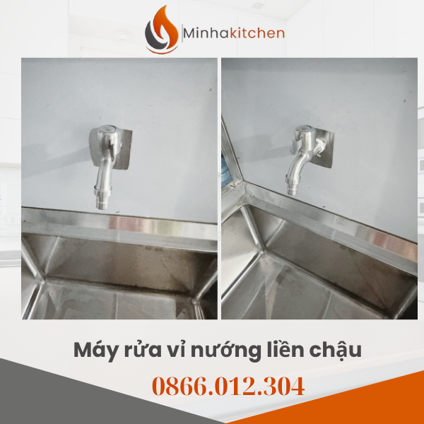 1. Giới thiệu về máy đánh vỉ nướng liền chậu Trong các nhà hàng BBQ, quán nướng Hàn Quốc hay quán buffet lẩu nướng, máy đánh vỉ nướng liền chậu đang trở thành thiết bị không thể thiếu. Đây là giải pháp thay thế cho việc cọ rửa thủ công vốn tốn nhiều thời gian, công sức và chi phí nhân công.