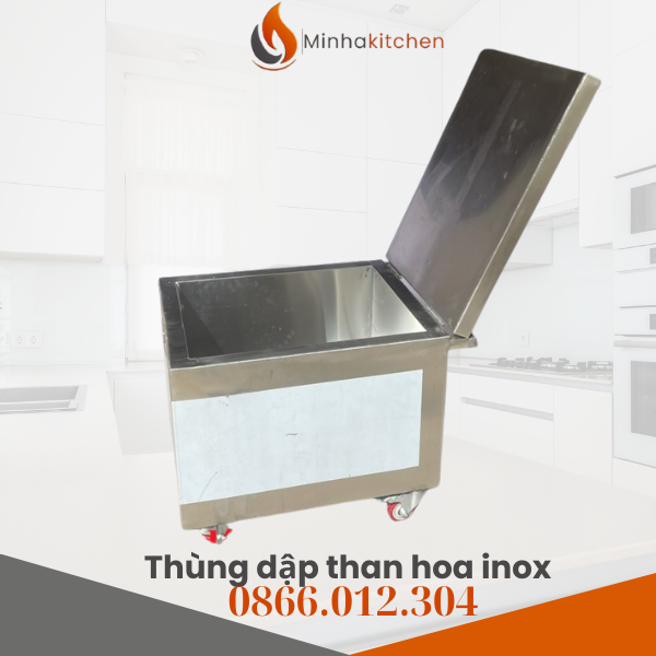 Bạn đang tìm kiếm một giải pháp xử lý than thừa an toàn, nhanh chóng mà vẫn đảm bảo tiết kiệm chi phí cho quán nướng hay nhà hàng BBQ? Câu trả lời chính là thùng dập than hoa inox – thiết bị chuyên dụng giúp dập tắt than hiệu quả, không khói bụi, gọn gàng và cực kỳ bền bỉ.