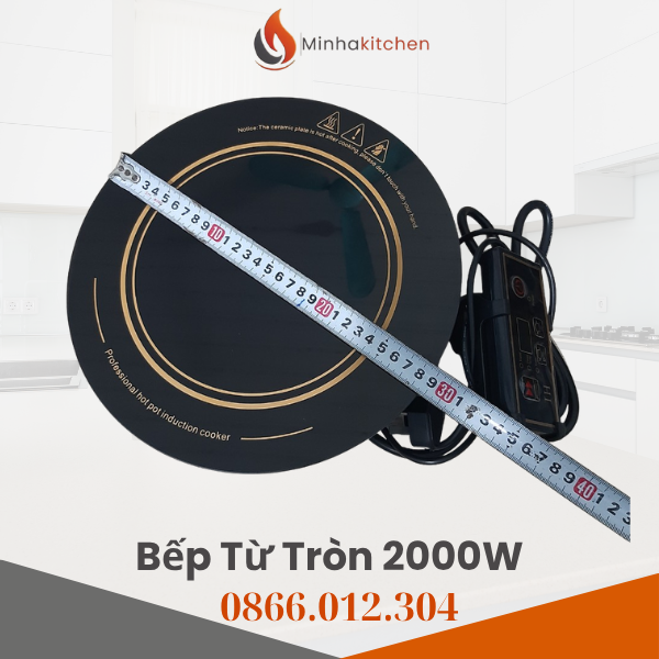 Bếp từ âm bàn tròn Sinpo 2000W – công suất mạnh, nấu nhanh, tiết kiệm điện, thiết kế đặt âm bàn sang trọng. Phù hợp nhà hàng lẩu – BBQ – buffet. Xem ngay ưu điểm, giá bán & ứng dụng thực tế.