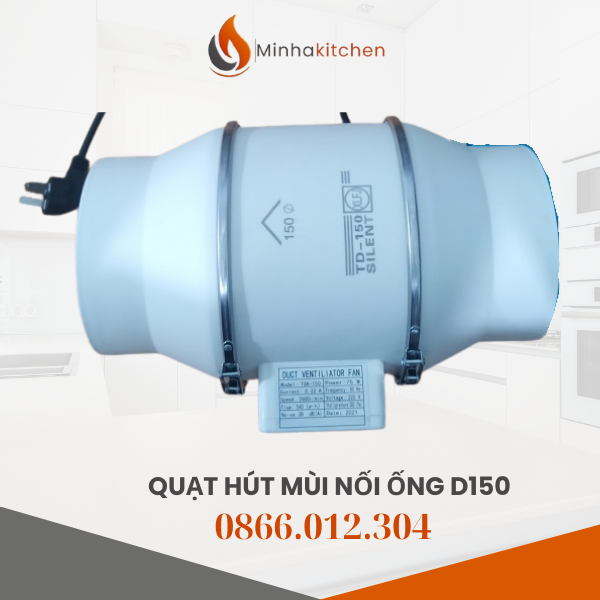 Trong các hệ thống hút khói – hút mùi bếp nhà hàng, quán nướng, bếp gia đình, việc lựa chọn đúng thiết bị là yếu tố quyết định hiệu quả vận hành. Trong đó, quạt hút mùi nối ống nhôm phi 150 đang là dòng sản phẩm được ưa chuộng nhờ khả năng hút mạnh – vận hành êm – lắp đặt linh hoạt. Bài viết dưới đây từ chuyên gia thiết bị bếp của Minhakitchen sẽ giúp bạn hiểu rõ chi tiết về cấu tạo, thông số và lý do vì sao nên chọn dòng quạt này.