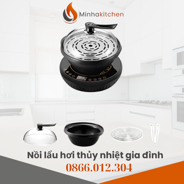 1. Xu hướng ăn lẩu mới – ít dầu mỡ, nhiều trải nghiệm Lẩu từ lâu đã trở thành món ăn quen thuộc trong mỗi dịp sum họp gia đình, bạn bè. Thế nhưng, ăn lẩu kiểu truyền thống thường đi kèm với nhiều dầu mỡ, gia vị đậm, khiến không ít người cảm thấy ngấy, đặc biệt với người già hay những ai đang kiêng dầu mỡ. Trong vài năm trở lại đây, một xu hướng ẩm thực mới xuất hiện – ăn lẩu không nước bằng nồi lẩu hơi thủy nhiệt gia đình. Đây là loại nồi ứng dụng công nghệ hấp bằng hơi nước tiên tiến, giúp thực phẩm chín nhanh, giữ nguyên vị ngọt tự nhiên mà không cần thêm dầu mỡ. Bạn không cần ra quán, chỉ cần ở nhà cũng có thể thưởng thức nồi lẩu hơi thủy nhiệt gia đình đầy hấp dẫn, bổ dưỡng và tiện lợi.