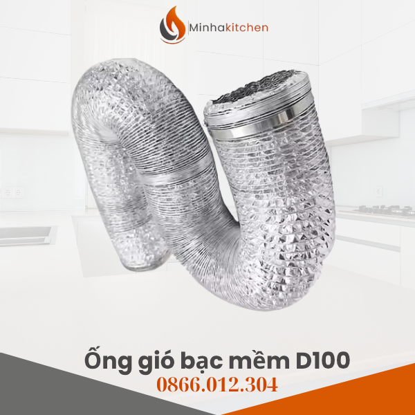 Ống bạc mềm (ducting flexible aluminum foil) là loại ống gió mềm được sản xuất từ nhiều lớp giấy bạc hoặc nhôm nhúng keo, kết hợp cùng lõi thép lò xo xoắn tạo độ đàn hồi và hình dạng ổn định