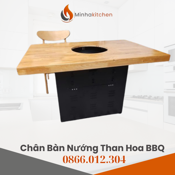 Trong mô hình kinh doanh BBQ, chân bàn lẩu nướng là bộ phận quan trọng không thể thiếu, vừa giúp cố định bếp nướng vừa đảm bảo sự tiện lợi cho khách hàng khi thưởng thức món ăn. Tùy theo thiết kế không gian và phong cách phục vụ, nhà hàng thường lựa chọn chân bàn lẩu nướng loại thấp hoặc chân bàn lẩu nướng BBQ tại bàn. Hãy cùng tìm hiểu chi tiết về 2 loại chân bàn phổ biến và được ưa chuộng nhất hiện nay.
