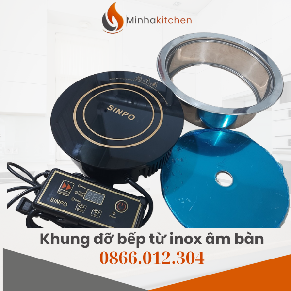 Bạn đang tìm khung đỡ bếp từ inox âm bàn chất lượng, bền đẹp và phù hợp với nhiều dòng bếp từ tại Bình Phước? Hãy cùng MinHaKitchen tham khảo ngay bảng giá, kích thước và ưu điểm nổi bật của sản phẩm khung đỡ bếp từ inox âm bàn đang được nhiều nhà hàng – quán lẩu – quán BBQ tin dùng hiện nay.