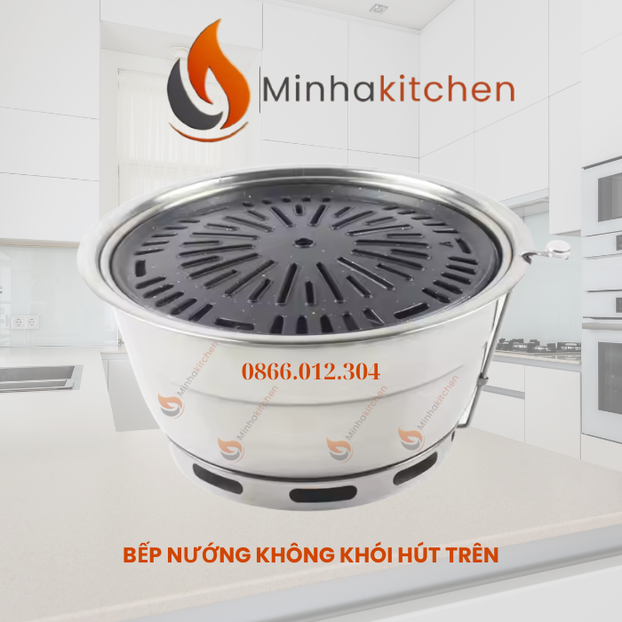 Kinh doanh nhà hàng lẩu nướng BBQ theo phong cách Hàn Quốc, Nhật Bản với hệ thống hút mùi treo trần (hút dương) đang là mô hình mang lại doanh thu cực kỳ ấn tượng. Hệ thống này không chỉ tạo nên không gian sang trọng, hiện đại mà còn giúp tối ưu chi phí thi công đường ống hơn so với hệ thống hút âm nền. Tuy nhiên, một câu hỏi khiến nhiều chủ đầu tư đau đầu là: Nên lựa chọn loại bếp nướng than hoa nào cho hệ thống hút mùi treo trần để đạt hiệu quả gom khói tốt nhất? Câu trả lời hoàn hảo chính là bếp nướng than hoa chuyên hút dương đang được phân phối chính hãng tại Minh Hà Kitchen (minhakitchen.com). Hãy cùng giải mã lý do vì sao dòng thiết bị này lại là "mảnh ghép" không thể thay thế cho hệ thống hút mùi trên cao của bạn.