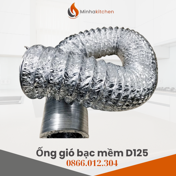 Trong các hệ thống thông gió, hút khói, điều hòa trung tâm hay bếp công nghiệp, ống gió bạc mềm chịu nhiệt D150 là lựa chọn được nhiều kỹ sư và chủ đầu tư tin dùng. Với khả năng chịu nhiệt cao, độ bền vượt trội cùng tính linh hoạt trong lắp đặt, sản phẩm này đang được phân phối chính hãng bởi MinhaKitchen.com – Giao hàng toàn quốc, COD tiện lợi.