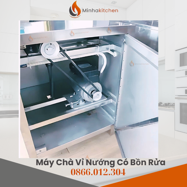 Máy rửa vỉ nướng chuyên dụng là thiết bị công nghiệp được thiết kế để chà rửa và làm sạch vỉ nướng bán tự động bằng hệ thống bàn chải xoay tốc độ cao kết hợp nước và dung dịch tẩy rửa nhẹ.
