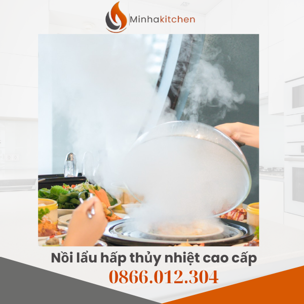 Trong xu hướng kinh doanh ẩm thực hiện đại, nồi lẩu hơi thủy nhiệt Hồng Kông đang trở thành lựa chọn hàng đầu của nhiều nhà hàng nhờ: tốt cho sức khỏe trải nghiệm mới lạ dễ thu hút khách Vậy giá bán nồi lẩu hơi nhà hàng là bao nhiêu? và cách hoạt động ra sao? Hãy cùng chuyên gia thiết bị bếp của Minhakitchen tìm hiểu chi tiết dưới đây.