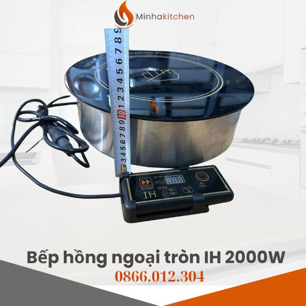 Bạn đang tìm một chiếc bếp hiện đại, công suất cao, an toàn và tiết kiệm để phục vụ nhu cầu nấu nướng hàng ngày hoặc cho nhà hàng, quán ăn? 👉 Bếp hồng ngoại IH 2000W chính là lựa chọn lý tưởng, đặc biệt với những ai cần bếp hồng ngoại IH 2000W giá tốt mà vẫn đảm bảo chất lượng và hiệu năng ổn định.