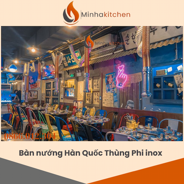 Kinh doanh nhà hàng, quán ăn hiện đại ngày càng đòi hỏi chủ đầu tư phải chú trọng đến chất lượng món ăn cũng như không gian phục vụ khách hàng. Một trong những yếu tố không thể thiếu để đảm bảo không gian sạch sẽ, dễ chịu và tăng trải nghiệm của khách hàng chính là hệ thống hút mùi.  Tại Minhakitchen, chúng tôi không chỉ cung cấp các thiết bị bếp nướng lẩu chất lượng cao, mà còn chuyên cung cấp dịch vụ tư vấn và lắp đặt hệ thống hút mùi cho nhà hàng, lẩu nướng hàn quốc, quán ăn và bếp gia đình. Với kinh nghiệm lâu năm trong ngành, Minhakitchen cam kết mang đến giải pháp tối ưu giúp nhà hàng, quán ăn của bạn luôn sạch sẽ, thoáng mát và bảo đảm an toàn cho người sử dụng