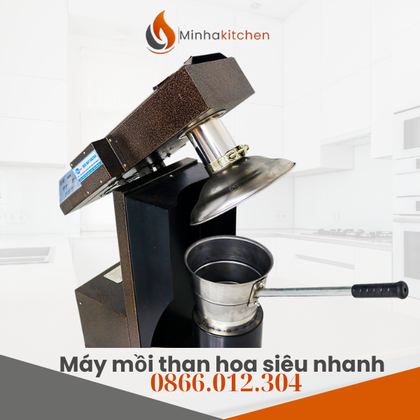 Trong lĩnh vực nhà hàng, quán nướng BBQ, việc chuẩn bị than nhanh chóng và hiệu quả là yếu tố vô cùng quan trọng. Một giải pháp đang được nhiều chủ quán lựa chọn chính là Máy Đốt than hoa siêu nhanh – thiết bị chuyên dụng giúp tiết kiệm thời gian, hạn chế khói bụi và nâng cao hiệu suất phục vụ.