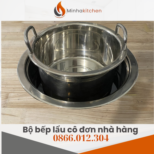 1. Xu hướng lẩu cô đơn trong nhà hàng hiện đại Trong vài năm trở lại đây, mô hình lẩu cô đơn hay còn gọi là lẩu 1 người đã trở thành xu hướng nổi bật tại các thành phố lớn. Thực khách không còn ngại đi ăn một mình, mà còn muốn tận hưởng sự riêng tư, tự do lựa chọn hương vị yêu thích. Chính vì vậy, nhu cầu trang bị bộ bếp lẩu cô đơn nhà hàng giá tốt ngày càng tăng cao. Bộ sản phẩm này không chỉ giúp quán lẩu tối ưu không gian mà còn tạo điểm nhấn độc đáo, nâng cao trải nghiệm khách hàng.