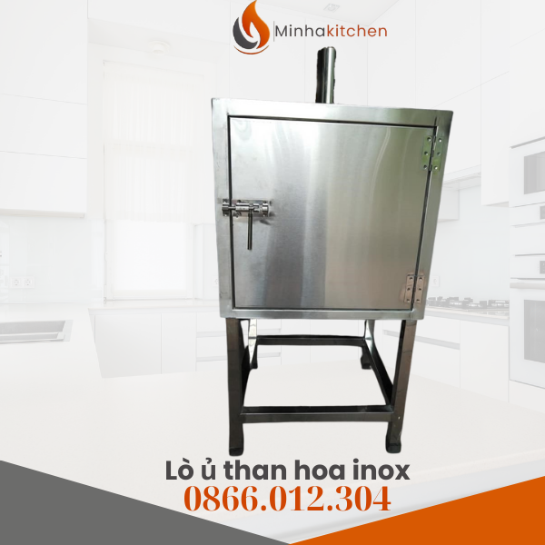 Lò ủ than hoa BBQ inox ra đời như một giải pháp tối ưu, giúp than đỏ rực cả ngày, tiết kiệm thời gian, nhân lực và chi phí vận hành cho nhà hàng nướng chuyên nghiệp.