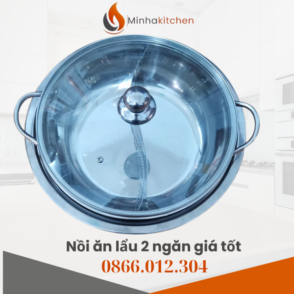 1. Vì sao nồi ăn lẩu 2 ngăn inox ngày càng được ưa chuộng? Ẩm thực Việt Nam ngày càng đa dạng và phong phú, trong đó món lẩu luôn chiếm vị trí đặc biệt. Đi ăn lẩu, thực khách không chỉ muốn một hương vị duy nhất mà thường thích thưởng thức nhiều vị trong cùng một bữa. Chính vì thế, nồi ăn lẩu 2 ngăn inox ra đời, nhanh chóng trở thành “trợ thủ đắc lực” của nhà hàng, quán ăn và cả gia đình.