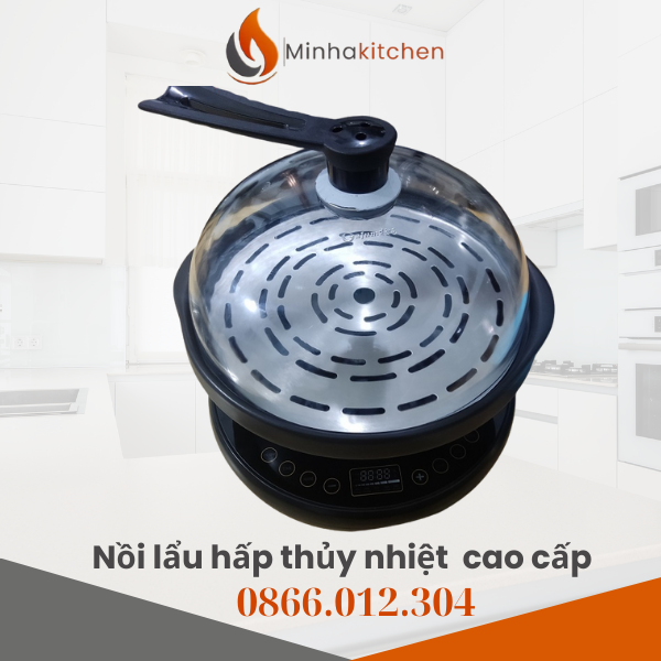 NỒI LẨU HẤP THỦY NHIỆT HỒNG KÔNG - NỒI LẨU HẤP HƠI NƯỚC