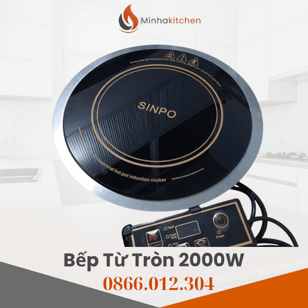 Bếp Từ 2000W nhà hàng- Giá Bếp Từ 2000W Nhà Hàng tại Hồ Chí Minh