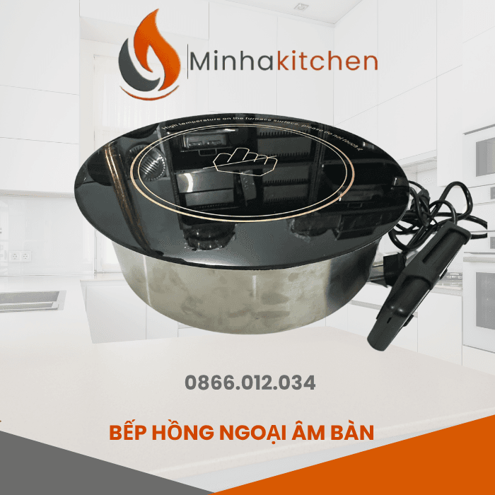 Mua bếp hồng ngoại đơn công suất 2000W nhà hàng - Bếp Hồng Ngoại Âm Bàn 2000W