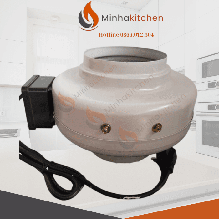Quạt hút mùi nối ống nhôm mềm - Quạt hút khói nối ống nhôm