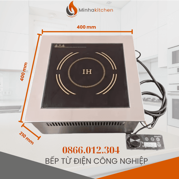 Bếp Từ Công Nghiệp- Bếp Điện Từ nhà Hàng 5000W