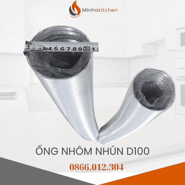 Ống Nhôm Nhún D100 - Ống Gió Nhôm D100 Giá Rẻ Chất Lượng
