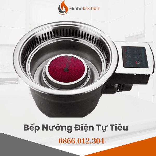 Bếp Nướng Điện Tự Tiêu Không Khói - Bán Bếp Nướng Điện Tự Tiêu Không Khói Giá Rẻ