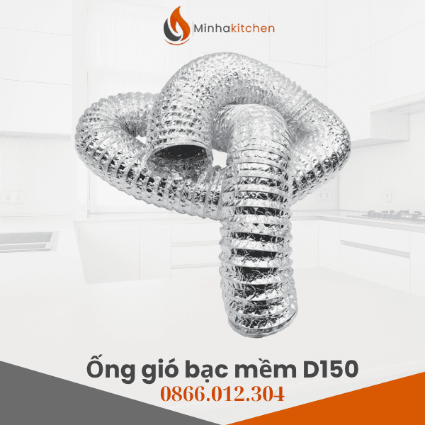 Ống Bạc Mềm D150 Giá Rẻ- Ống dẫn khói bạc mềm D150