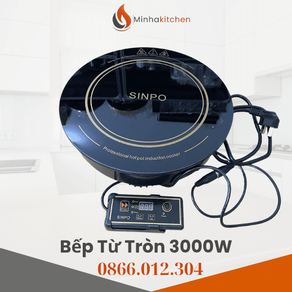 Bếp từ 3000W âm bàn- Mua Bếp từ 3000W âm bàn Giá Tốt Hà Nội