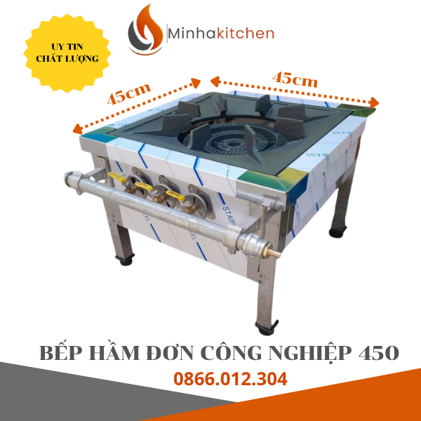 Bếp Hầm Đơn Công Nghiệp 450 Uy Tín Hà Nội: Lựa Chọn Số 1 Cho Bếp Nhà Hàng