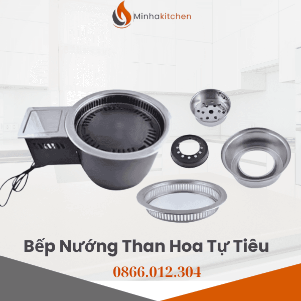 Bếp Nướng Than Hoa Tiêu Khói Hàn Quốc Giá Rẻ Chất Lượng Nhà Hàng