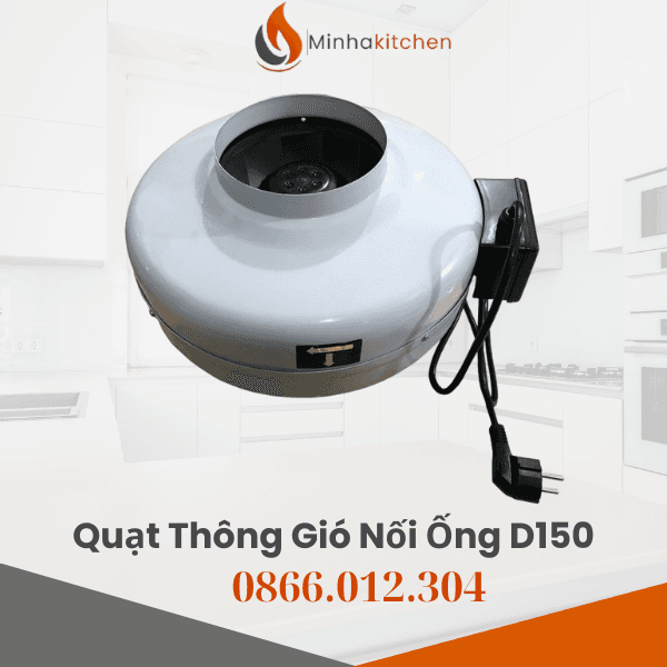 Quạt thông gió nối ống D150- Quạt thông gió nối ống D150 Giá tốt