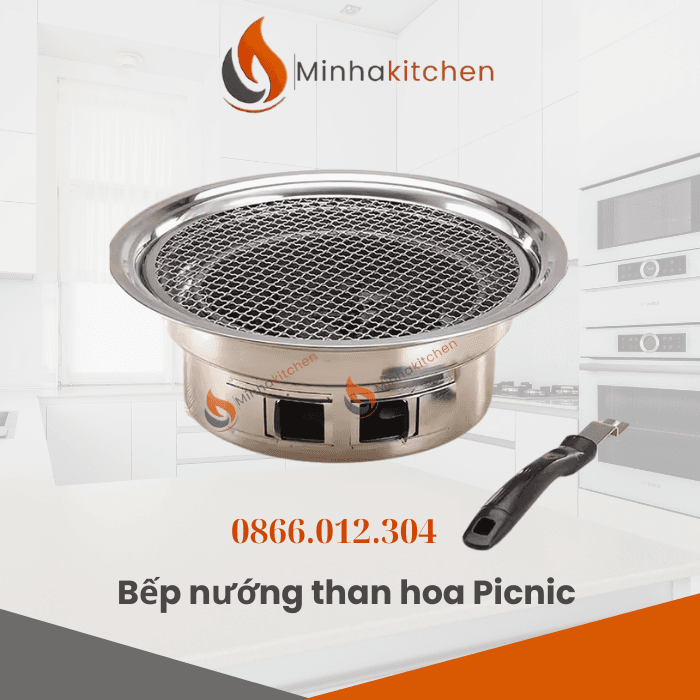 Bếp Nướng Than Hoa Mini Để Bàn - Bếp Nướng Than trà Sữa Vân Nam