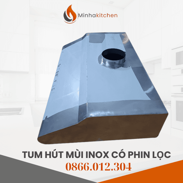 Tum inox hút khói bếp gia đình- Bán Tum inox hút khói bếp gia đình giá rẻ